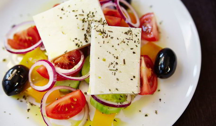 Рецепт салата в греческом стиле