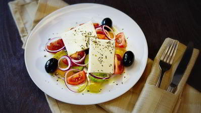 салат в греческом стиле