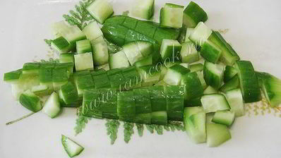 салат зеленый греческий с брынзой