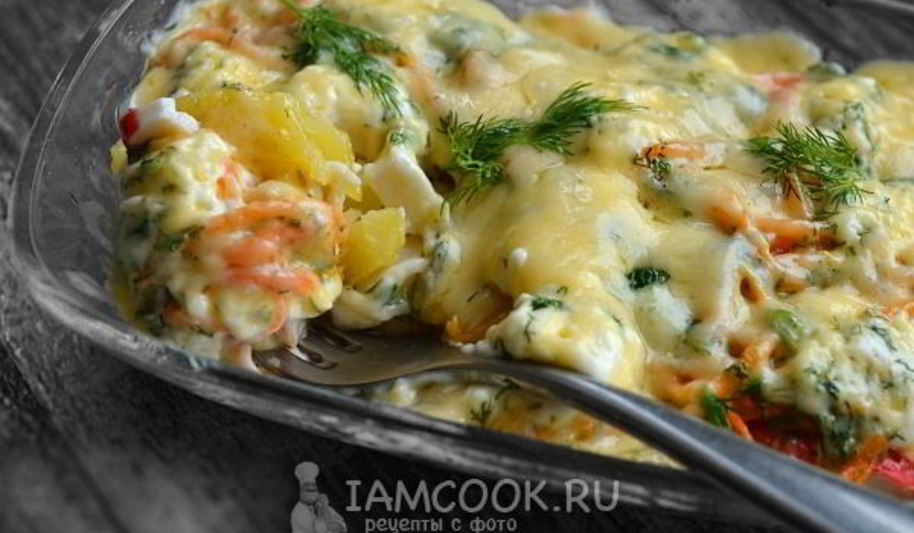 Рецепт горячего картофельного салата