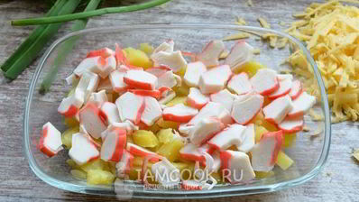 горячий картофельный салат