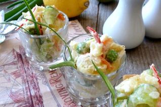 Картофельный салат по-японски — Потэ то сарада