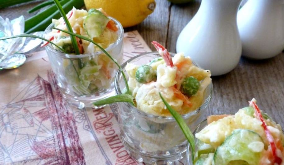 Рецепт картофельного салата по-японски — потэ то сарада
