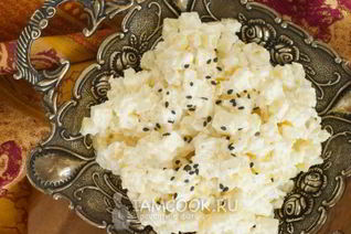Картофельный салат с адыгейским сыром