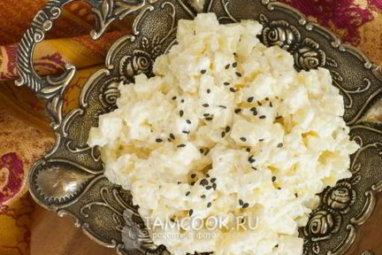 Картофельный салат с адыгейским сыром