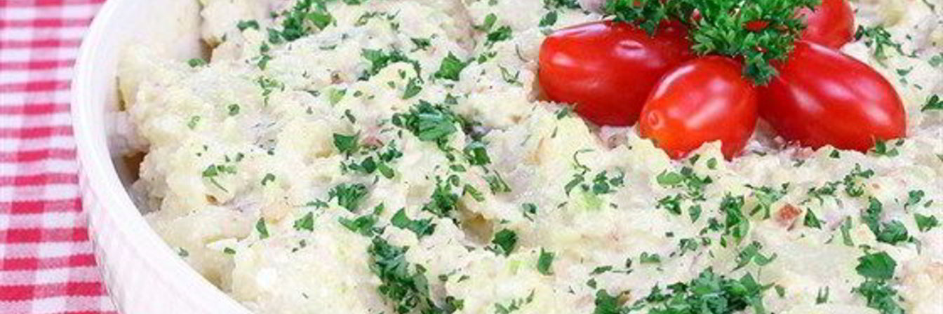 Картофельный салат с индийскими специями