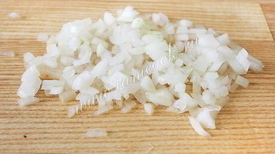 картофельный салат с маринованными грибами