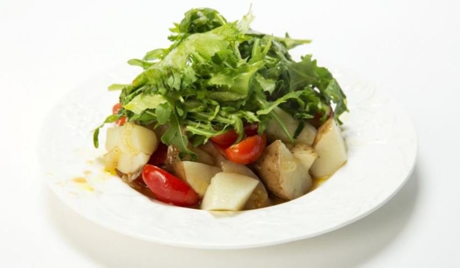 Рецепт картофельного салата с облепиховой заправкой