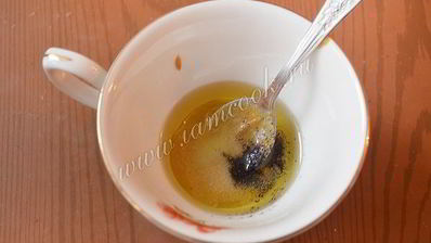 картофельный салат с щавелем