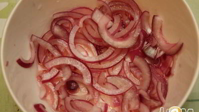 картофельный салат с селедкой