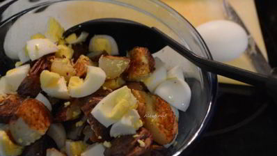 печеный картофельный салат