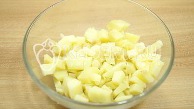 салат из картофеля с морковью по-корейски