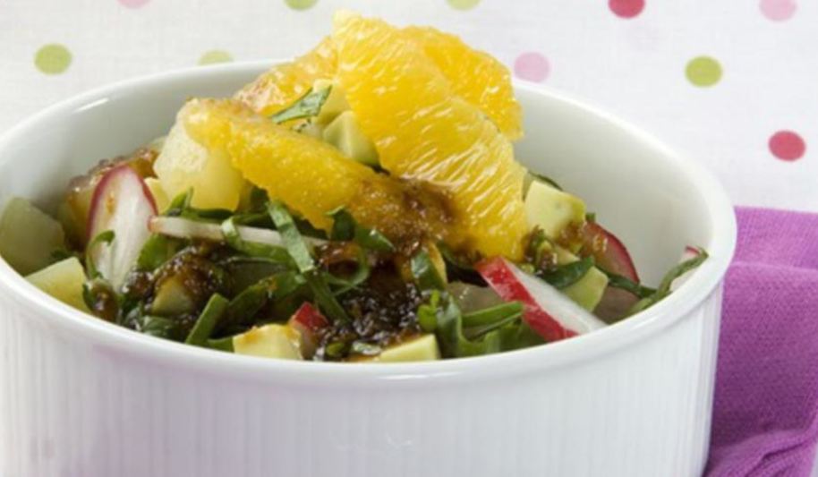 Рецепт салата картофельного с авокадо