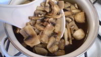 салат с картошкой и грибами