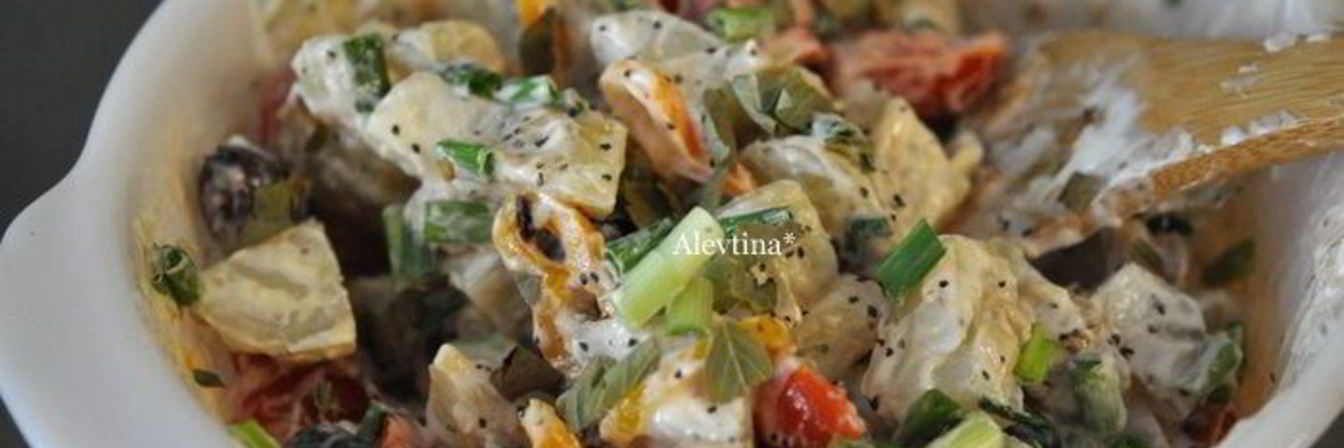 Средиземноморский картофельный салат