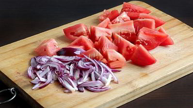 теплый салат с картофелем