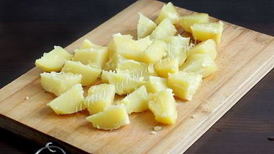 теплый салат с картофелем