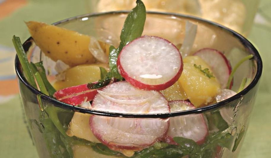 Рецепт весеннего картофельного салата