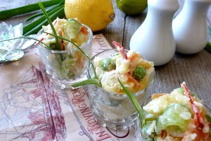 Японский картофельный салат