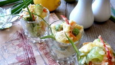 японский картофельный салат