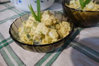 Зимний картофельный салат