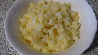 зимний картофельный салат