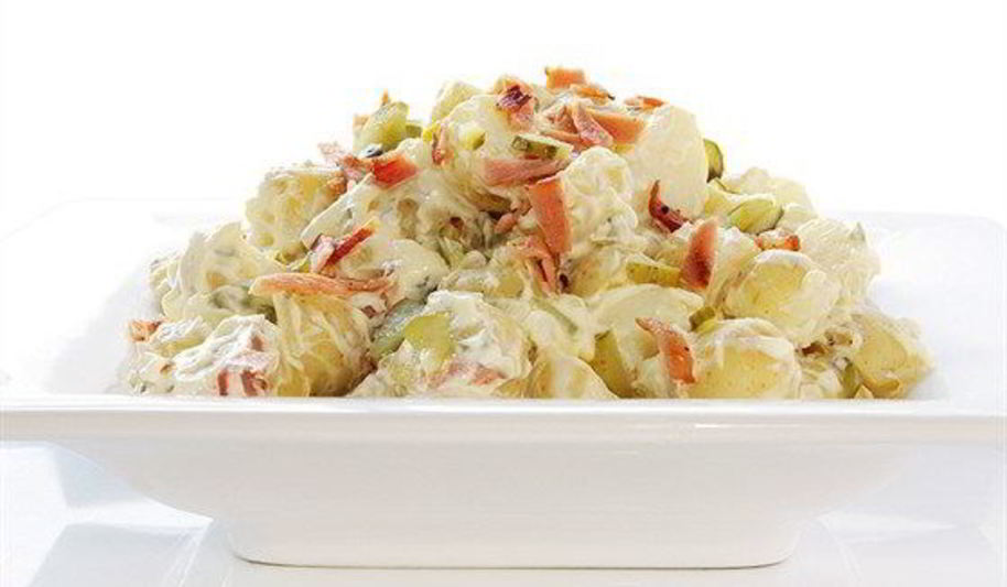 Рецепт золотистого картофельного салата