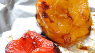 хлебный салат с помидорами панцанелла