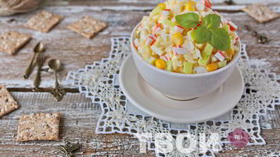 крабовый салат