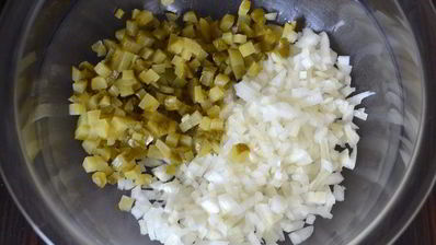 луковый салат по-польски