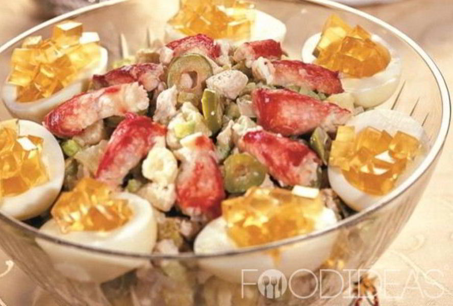 Французский салат Оливье