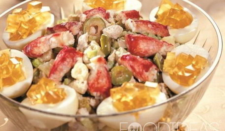 Рецепт французского салата оливье