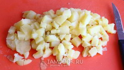 классический салат оливье с курицей