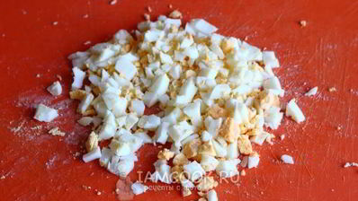 классический салат оливье с курицей