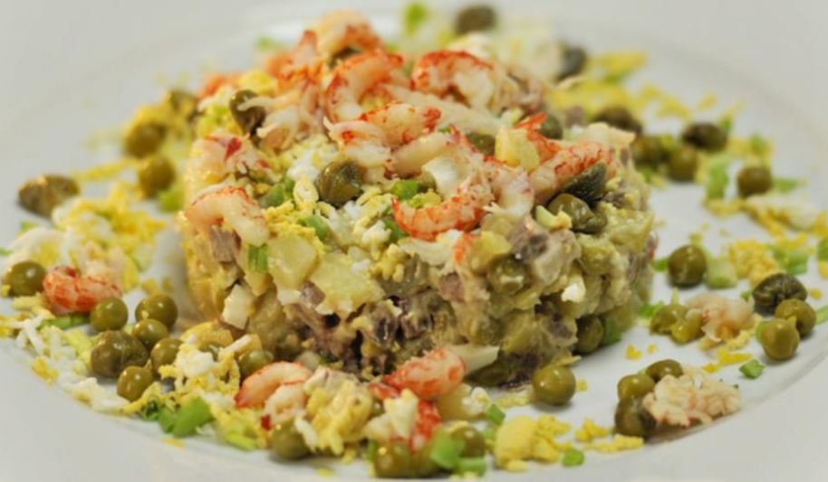 Рецепт оливье без майонеза