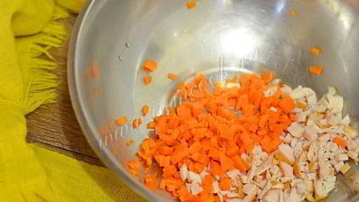 оливье копченый