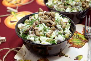 Оливье на Хэллоуин