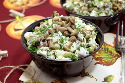 Оливье на Хэллоуин