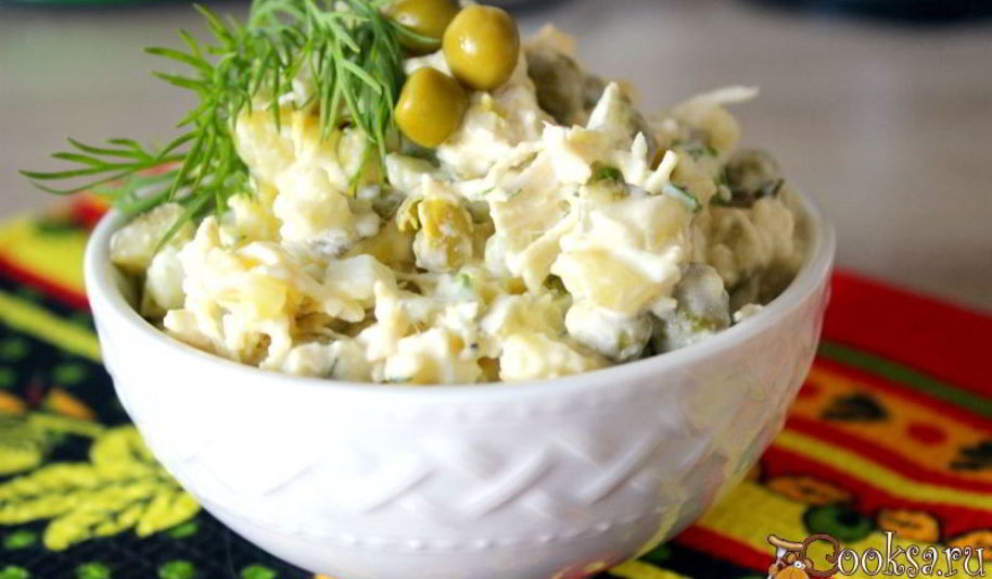 Рецепт оливье по-летнему