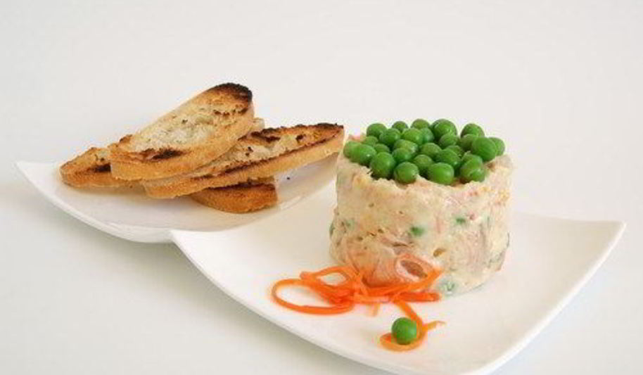 Рецепт оливье с горчичной заправкой