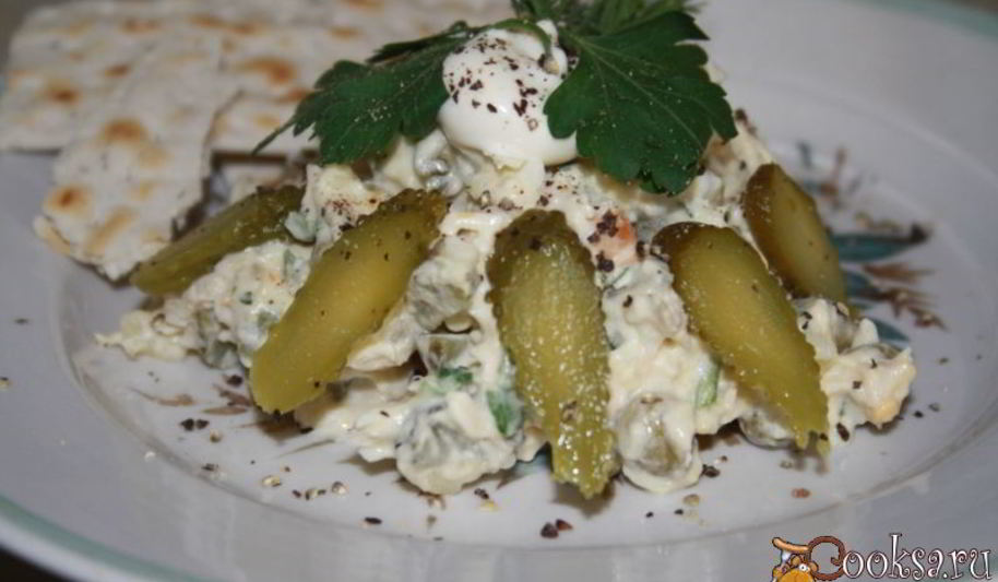Рецепт оливье с куриной грудкой