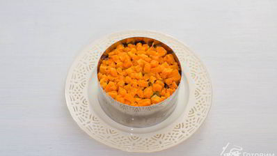 оливье с семгой