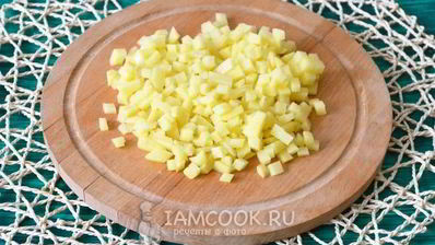 оливье с ветчиной