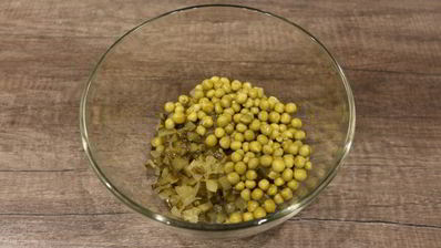 оливье в ветчине