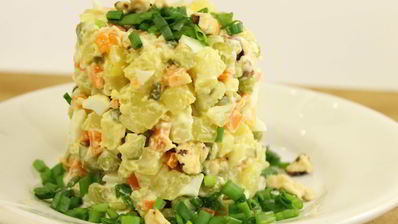 оливье вегетарианский