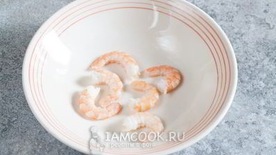 постный оливье с креветками