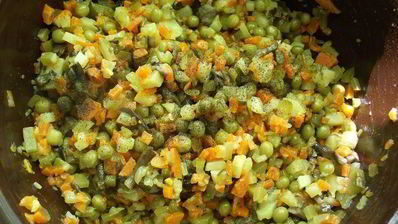 постный салат оливье