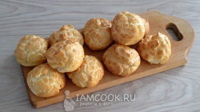 профитроли с оливье