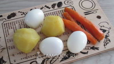 профитроли с оливье