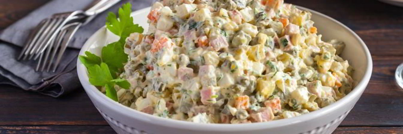 Салат Оливье классический советский